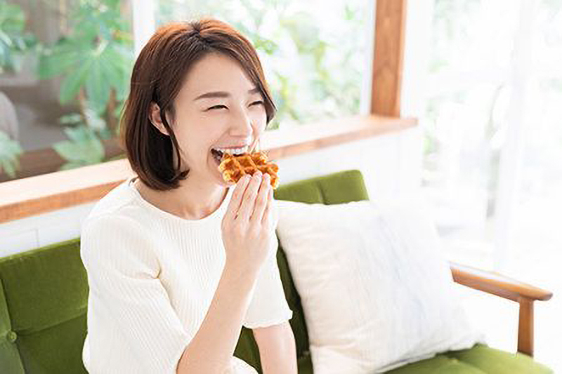 しっかり噛むことでお口の環境を整える